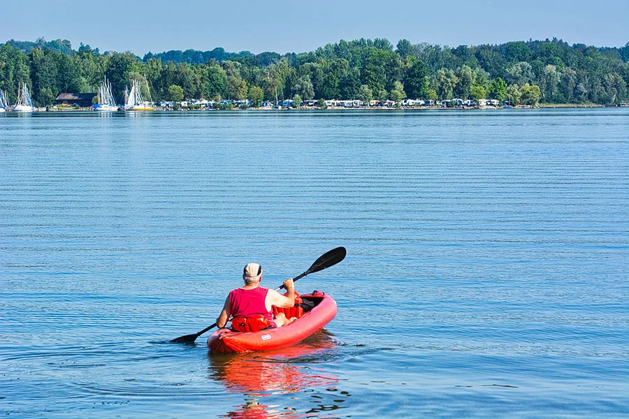 is kayaking good exercise - stress