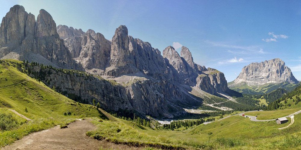 Dolomites mountains