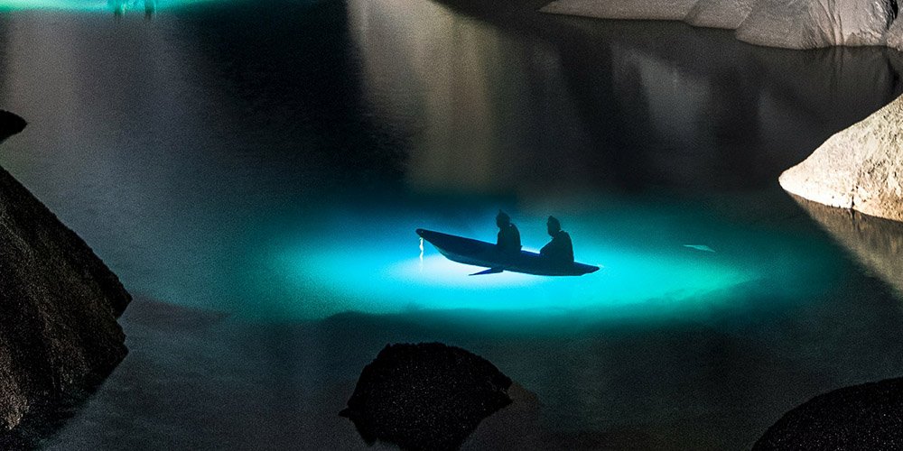 Red River Gorge Underground Kayaking